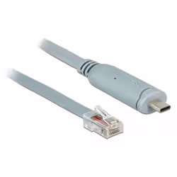 DeLOCK 89892, Gris, 5 m, USB 2.0 Type-A, RJ45, Mâle, Mâle
