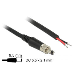 DeLOCK 89907 câble électrique Noir 0,95 m