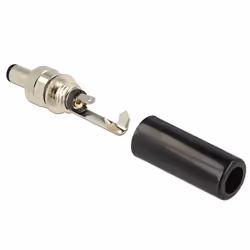 DeLOCK 89915, DC, Noir, Nickel, Nickel, 18 V, 2 A, 1,06 cm