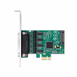 DeLOCK 89938, PCIe, Hauteur totale / Profil bas, PCIe 1.1, Vert, WCH384L, 230,4 Kbit/s