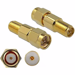 DeLOCK 89991, SMA, SMA, RP-SMA, Femelle, Femelle, 0 - 3000 MHz
