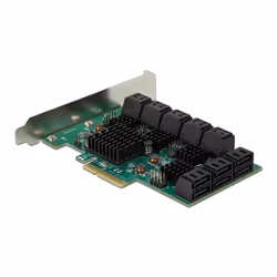DeLOCK Carte 16 ports SATA PCI Express x4 - Vue supplémentaire 2