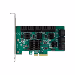 DeLOCK Carte 16 ports SATA PCI Express x4 - Vue supplémentaire 3