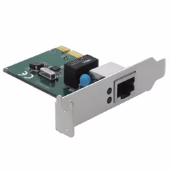 DeLOCK 90381, Interne, Avec fil, PCI Express, Ethernet, 100 Mbit/s
