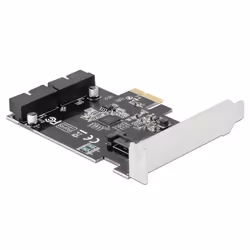 DeLOCK 90387, PCIe, USB 3.2 Gen 1 (3.1 Gen 1), Chine, 5 Gbit/s, Windows 10 Education x64, Windows 10 Enterprise x64, Windows  ...