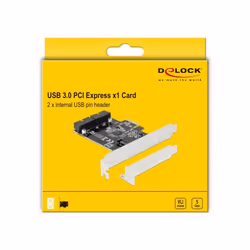 DeLOCK 90387 carte et adaptateur d'interfaces Interne USB 3.2 Gen 1 (3.1 Gen 1)