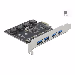 DeLOCK 90509 carte et adaptateur d'interfaces Interne USB 3.2 Gen 1 (3.1 Gen 1)