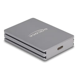 DeLOCK 91011 lecteur de carte mémoire USB 3.2 Gen 2 (3.1 Gen 2) Type-C Gris