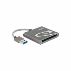 DeLOCK 91525, XQD, Gris, 480 Mbit/s, Aluminium, • Mac OS 10.9 or above • Windows 7 32-bit • Windows 7 64-bit • Windows 8.1 32 ...