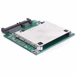 DeLOCK 91714, CF, Windows 2000/XP/Vista/7, Mac 10.5, SATA, 66,5 mm, 64 mm, 7,3 mm