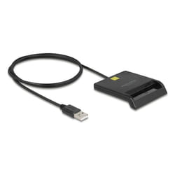 DeLOCK 91724 lecteur de cartes à puce Intérieure USB USB Type-A Noir