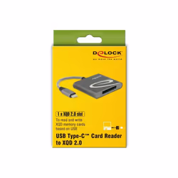 DeLOCK 91746 lecteur de carte mémoire USB 3.2 Gen 1 (3.1 Gen 1) Type-C Anthracite