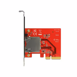 DeLOCK 91748 lecteur de carte mémoire PCI Express Interne Métallique, Rouge - Vue supplémentaire 4