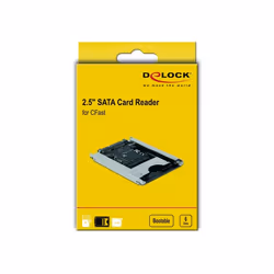 DeLOCK 91753 lecteur de carte mémoire SATA Interne Gris - Vue supplémentaire 5