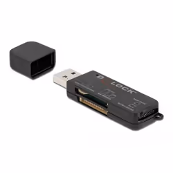 DeLOCK 91757, MMC, MMCmicro, MS Duo, MS Micro (M2), MS PRO, MS PRO Duo, MS Pro-HG, MS Pro-HG Duo, MS XC-HG Duo,..., Noir, 500 ...