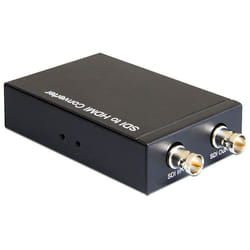 DeLOCK 93237 changeur de genre de câble BNC BNC, HDMI-A Noir