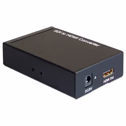DeLOCK 93237 changeur de genre de câble BNC BNC, HDMI-A Noir