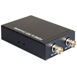 DeLOCK 93238 changeur de genre de câble HDMI-A 2 x BNC Noir