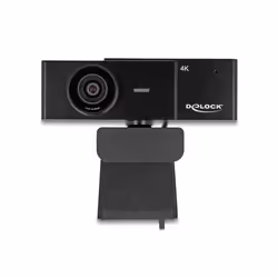 DeLOCK 96400 webcam 8 MP 3840 x 2160 pixels USB 2.0 Noir