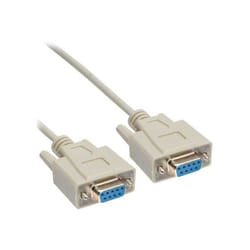 InLine 12223 câble Série Beige 3 m DB9