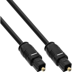InLine 89923 câble audio 3 m Toslink Noir