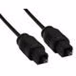 Câble audio numérique optique - INLINE - Toslink mâle/mâle - Fibre optique - 5m