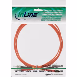 InLine 4043718007240 câble de fibre optique 3 m 2x ST OM2 Orange