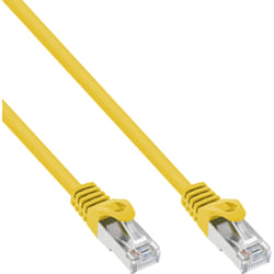 InLine 72511Y câble de réseau Jaune 1 m Cat5e SF/UTP (S-FTP)