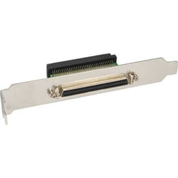 Équerre de fente SCSI III U320 - INLINE - 68 broches mini Sub D fem./fem. - interne/externe