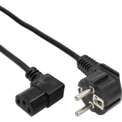 InLine 4043718012701 câble électrique Noir 1,8 m Coupleur C13 CEE7/7