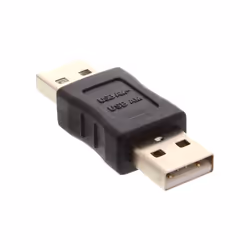 InLine 33441, USB 2.0 A male, USB 2.0 A, Beige