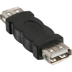 InLine 33300 changeur de genre de câble USB 2.0 A female USB A Beige