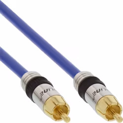 InLine 4043718018291, RCA, Mâle, RCA, Mâle, 15 m, Bleu