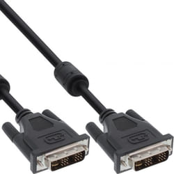 InLine 4043718019991 câble DVI 2 m DVI-I Noir