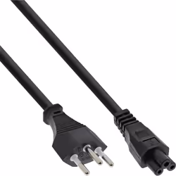 InLine 4043718021994, 2 m, SEV 1011, Coupleur C5, 250 V, 2.5 A