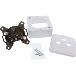 InLine 69983 prise de courant SAT + TV + Radio Blanc