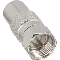 InLine 69921 changeur de genre de câble F IEC Argent