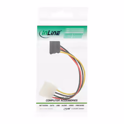 InLine 29670W câble SATA 0,15 m Multicolore