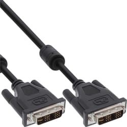 InLine 17791 câble DVI 1,8 m DVI-I Noir