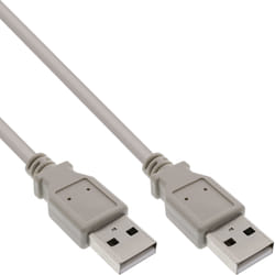 InLine 34350H câble USB 5 m USB A Beige