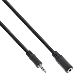 InLine 99937 câble audio 10 m 3,5mm Noir