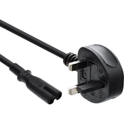 InLine 4043718032655 câble électrique Noir 1,8 m BS 1363 Coupleur C7
