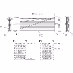 InLine 26637 câble électrique Multicolore 0,15 m