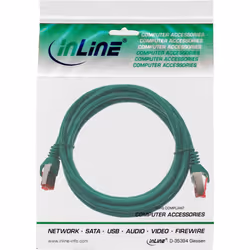 InLine 76433G câble de réseau Vert 0,3 m Cat6 SF/UTP (S-FTP)