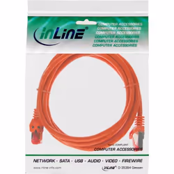 InLine 4043718036479 câble de réseau Orange 0,5 m Cat6 S/FTP (S-STP)