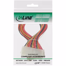 InLine 26629 câble électrique Multicolore 0,3 m