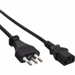 InLine 4043718038084, 1,8 m, Prise d'alimentation type L, Coupleur C13, 250 V, 10 A