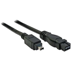 InLine FireWire M-M 1m 9-p 4-p Noir