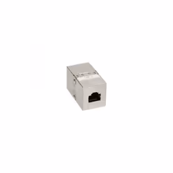 InLine 4043718041084, 2x RJ45, Argent, Femelle/Femelle, Droit, Cat6, 1 pièce(s)