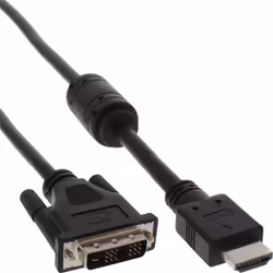 InLine 4043718042722, 1,8 m, HDMI Type A (Standard), DVI, Mâle, Mâle, Droit